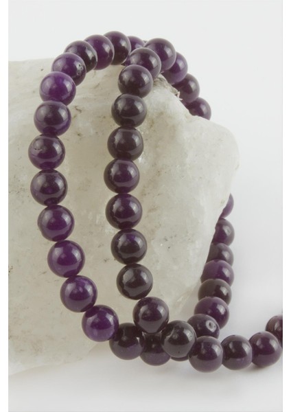 Sepetim 8 mm Ceyt Taşı-Mor