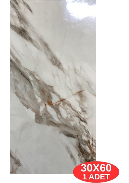 Shiny Royal Marble Mermer Desenli 60X30CM Yapışkanlı Mutfak Banyo Kaplama Duvar Paneli Kağıdı CF-004 modelleri