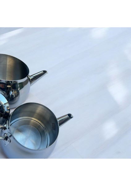 Home Perfect Orta Boy Çelik Çaydanlık Takımı Metal Sap fırsatları