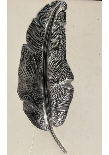 Dekoratif Polyester Tekli Duvara Asmalı Yaprak Gümüş Eskitme fiyatları