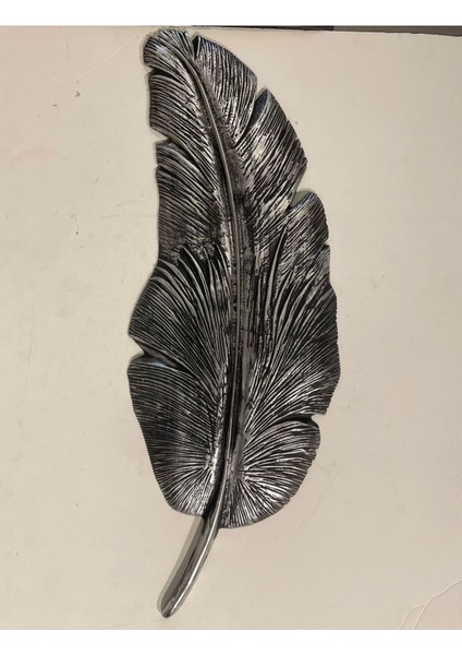 Dekoratif Polyester Tekli Duvara Asmalı Yaprak Gümüş Eskitme fırsatları