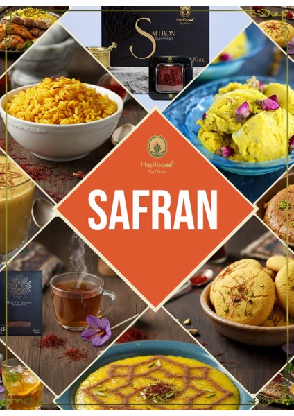 Organik Iran Safran Tozu 5gr