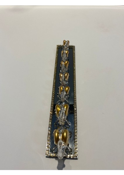 Dekoratif Kristal Cam Yedili Fil Aksesuar Gold indirimleri