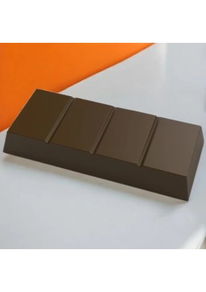 Polikarbon Dikdörtgen Çikolata Kalıbı 100.GR -1934 | Dubai Çikolata Kalıbı