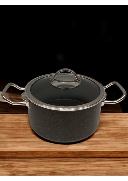 Tuna House Granit Derin Tencere 20 cm Siyah fiyatları
