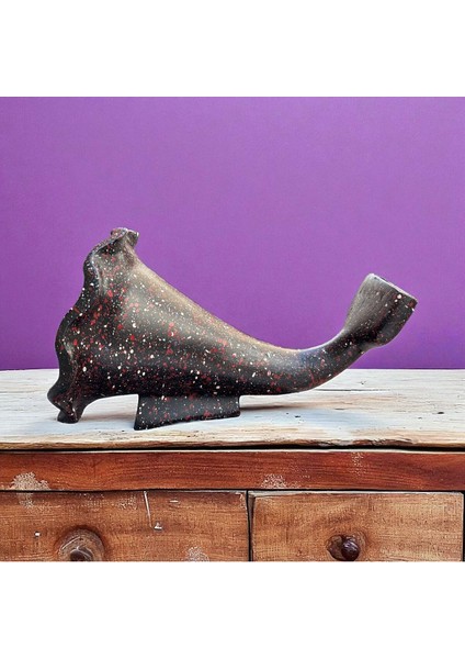 Dekoratif Polyester Akustik Gramofon Renkli Yeşil Bordo