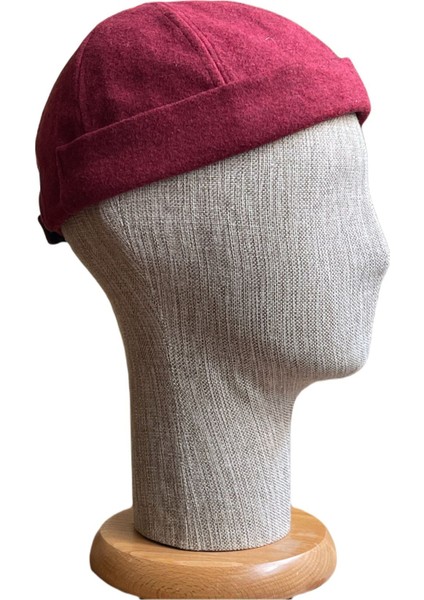 Kışlık Kaşe Cap Ayarlanabilir Docker Şapka Kışlık Takke Şapka Retro Şapka Takke