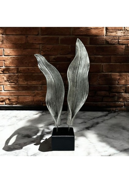 Dekoratif Polyester Ikili Yaprak Aksesuar Gümüş Eskitme modelleri