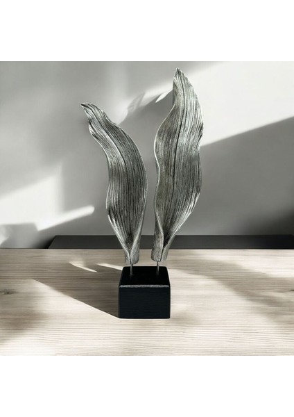 Dekoratif Polyester Ikili Yaprak Aksesuar Gümüş Eskitme fırsatları