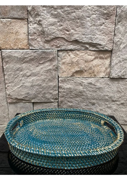 Dekoratif Polyester Üçlü Elma-Armut-Tepsi Set Koyu Yeşil Gold Eskitme modelleri