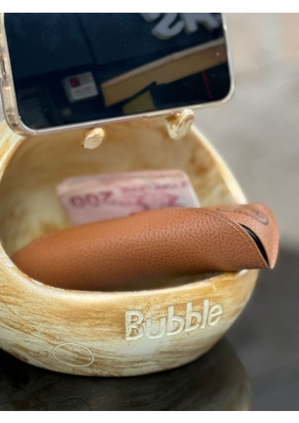 Dekoratif Polyester Çerezlik&telefonluk Biblo Krem Gold Eskitme indirimleri