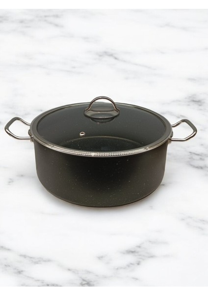 Tuna House Granit Derin Tencere 26 cm Siyah fiyatları