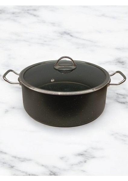 Tuna House Granit Derin Tencere 26 cm Siyah indirimleri