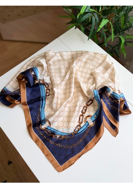 Desenli Şal-Fular 90X90 modelleri