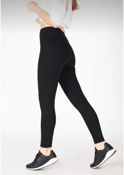 Mc Morcity Elit Kadın 2"li Modal Elastan Likralı Penye Uzun Tayt 2101