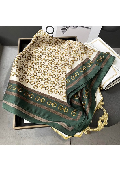 Desenli Şal-Fular 70X70