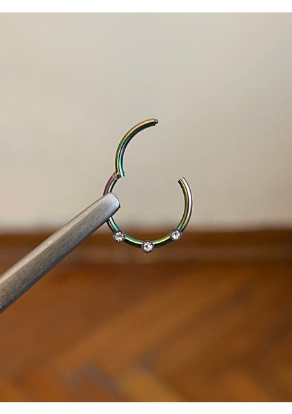 316 L Cerrahi Çelik Atom Taşlı Kıkırdak Piercingi Rook Orbital Helix Septum Piercing fiyatları