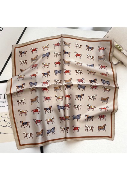 Desenli Şal-Fular 70X70