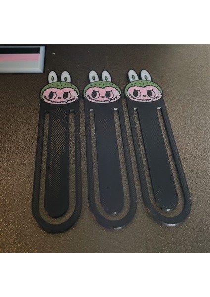 Labubu Tasarımlı Kitap Ayracı – 3’lü Set Eğlenceli ve Dekoratif Sayfa Işaretleyici – Okuma Aksesuarı modelleri