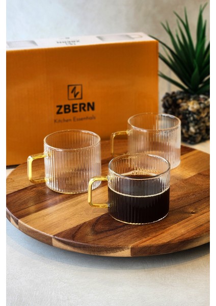 6'lı Desenli Kupa -150 ml