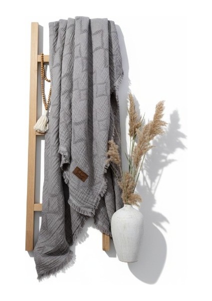 Oscar Müslin Yatak Örtüsü Seti – %100 Pamuk, Jakarlı Dokuma, Nefes Alabilir, Çift Kişilik (240X260 Cm) fiyatları