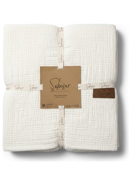 Oscar Müslin Yatak Örtüsü Seti – %100 Pamuk, Jakarlı Dokuma, Nefes Alabilir, Çift Kişilik (240X260 Cm) fiyatları