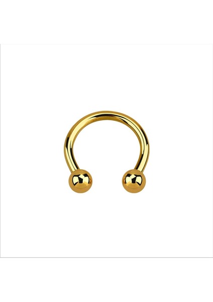 316 Cerrahi Çelik Dudak Kıkırdak Septum Helix Tragus Piercingi