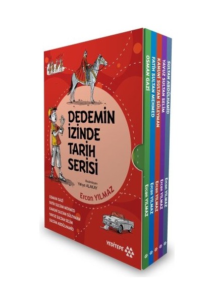 Dedemin Izinde Tarih Serisi (5 Kitap Kutulu)