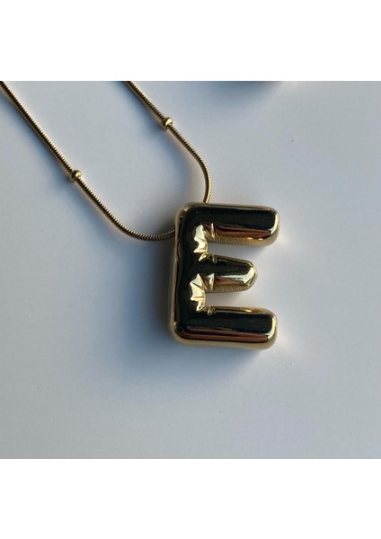 Bubble Çelik Harf Kolye modelleri