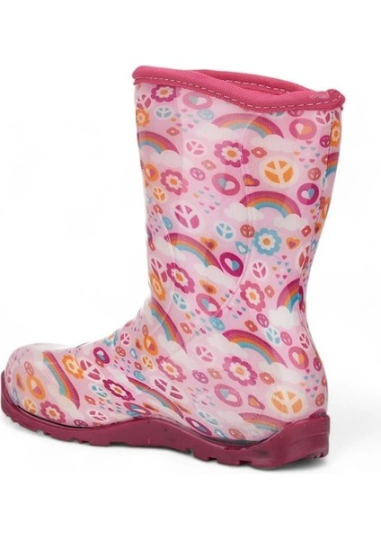 514 Çocuk Okul Öncesi Sıcak Astar Yağmur Çizmesi modelleri