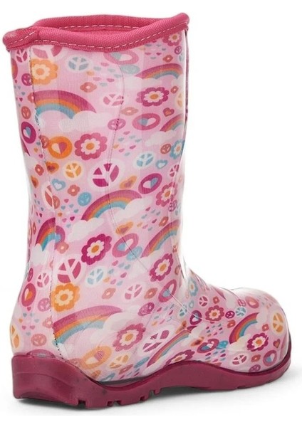 514 Çocuk Okul Öncesi Sıcak Astar Yağmur Çizmesi fırsatları