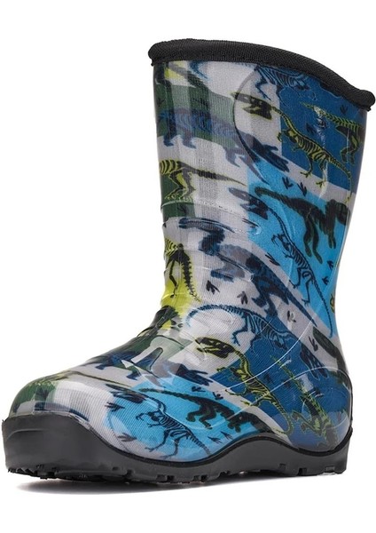 514 Çocuk Okul Öncesi Sıcak Astar Yağmur Çizmesi fiyatları