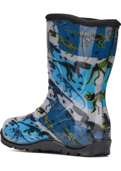 514 Çocuk Okul Öncesi Sıcak Astar Yağmur Çizmesi modelleri