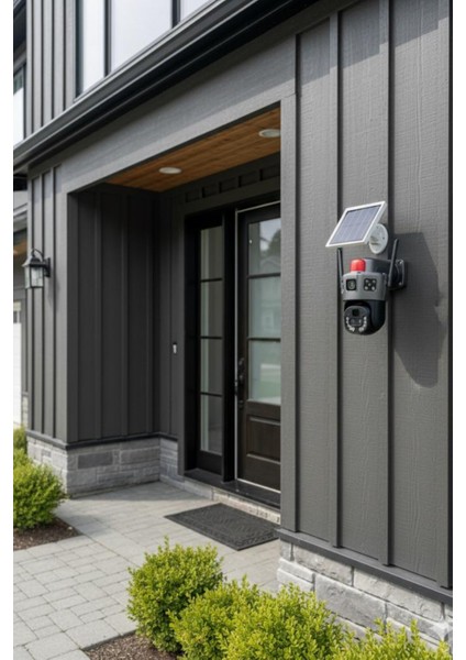 Okam 6020 4g E Sim Özellikli Solar 10X Optik Zoom Kamera