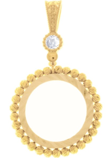 Dorikalı Yarım Altın Çerçevesi 14 Ayar Altın