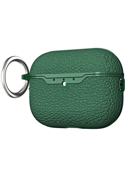 Apple Airpods Pro 3 Için Ultra Korumalı Deri Desenli Lux Airbag 03 Silikon