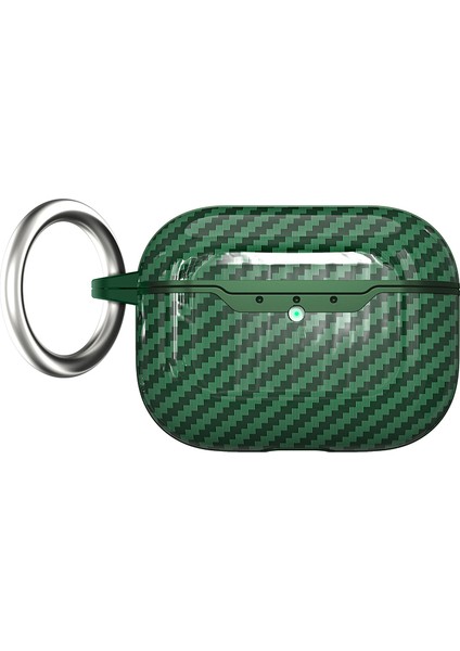 Apple Airpods Pro 3 Için Ultra Korumalı Karbon Desenli Lux Airbag 05 Silikon