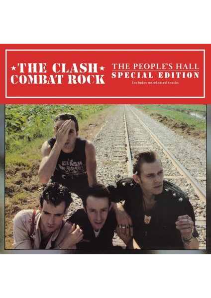 The Clash - Combat Rock + The People S Hall - 3 Plak