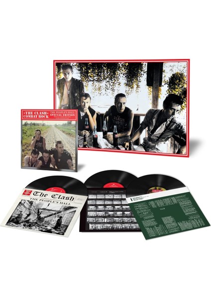 The Clash - Combat Rock + The People S Hall - 3 Plak fiyatları