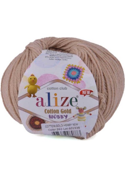 Cotton Gold Hobby New 262 Bej