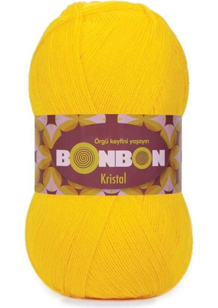 Bonbon Kristal Koyu Sarı 98217 Lif Ipi 100GR