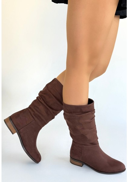 Plod Kahverengi Süet Çizme modelleri