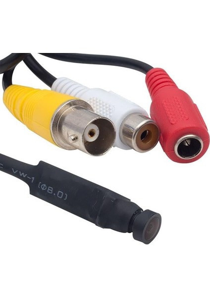 HL-19309 0.5mp 3.6mm 800 Tvl 1/4 Sensör Yuvarlak Tip Mini Mikrofonlu Kamera