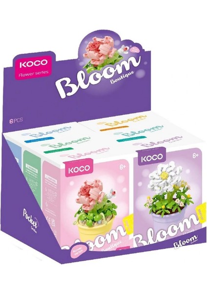 Bfs Saksı Çiçekleri Serisi 3D Puzzle indirimleri