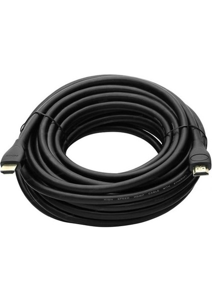 G-507ES 15 Metre Siyah Gold Uçlu HDMI Kablo