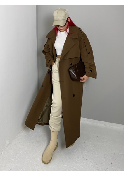 Premium Kadın Uzun Trench fırsatları