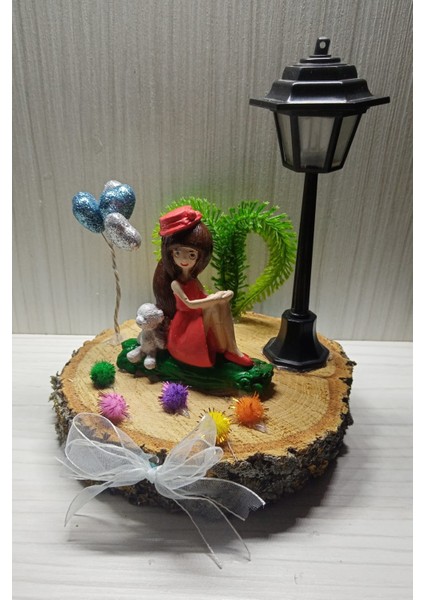 Kız Arkadaşa Doğum Günü Hediyesi Sevgiliye Hediye Masal Bahçesi Temalı Işıklı Kütük Teraryum fırsatları