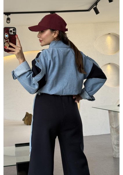 Kargo Cepli Şeritli Denim Takım fiyatları