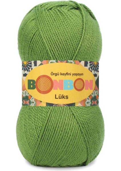 Bonbon Lüks Patik Ipi 100 Gr. 1 Adet 98674 Çimen