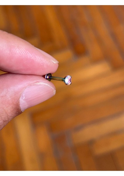 316 Cerrahi Çelik Tragus Helix Kıkırdak Conch Minimal Tek Taş Piercing fiyatları